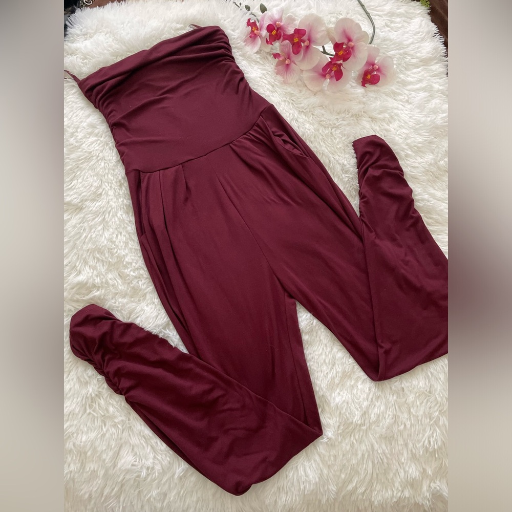 Jumsuit off shoulder